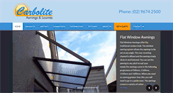 Desktop Screenshot of carbolite.com.au